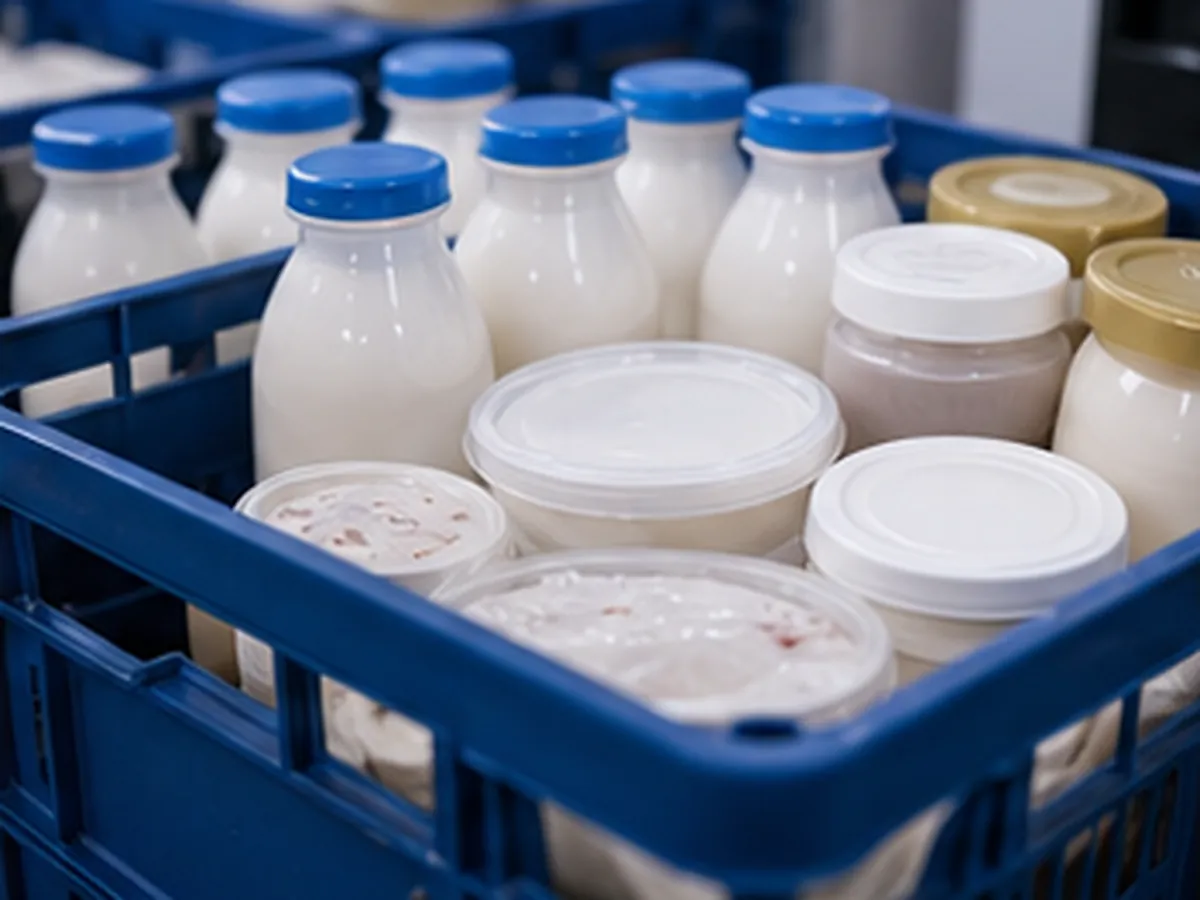 Рефрижераторная доставка молочной продукции по торговым точкам