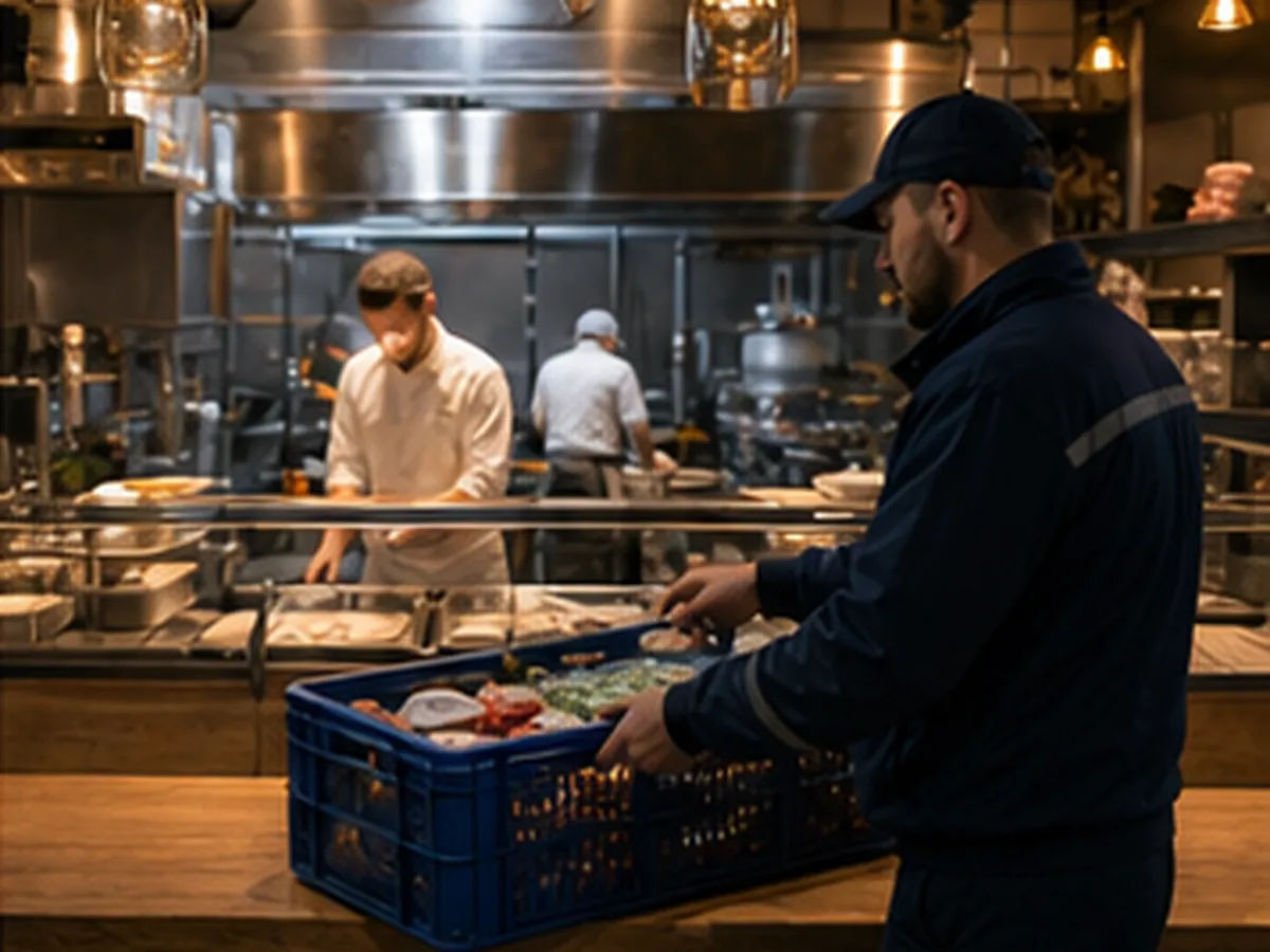 Регулярная развозка продуктов по кафе и пекарням